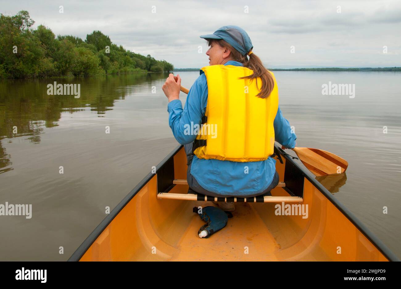 Canoeing on sturgeon lake hires stock photography and images Alamy