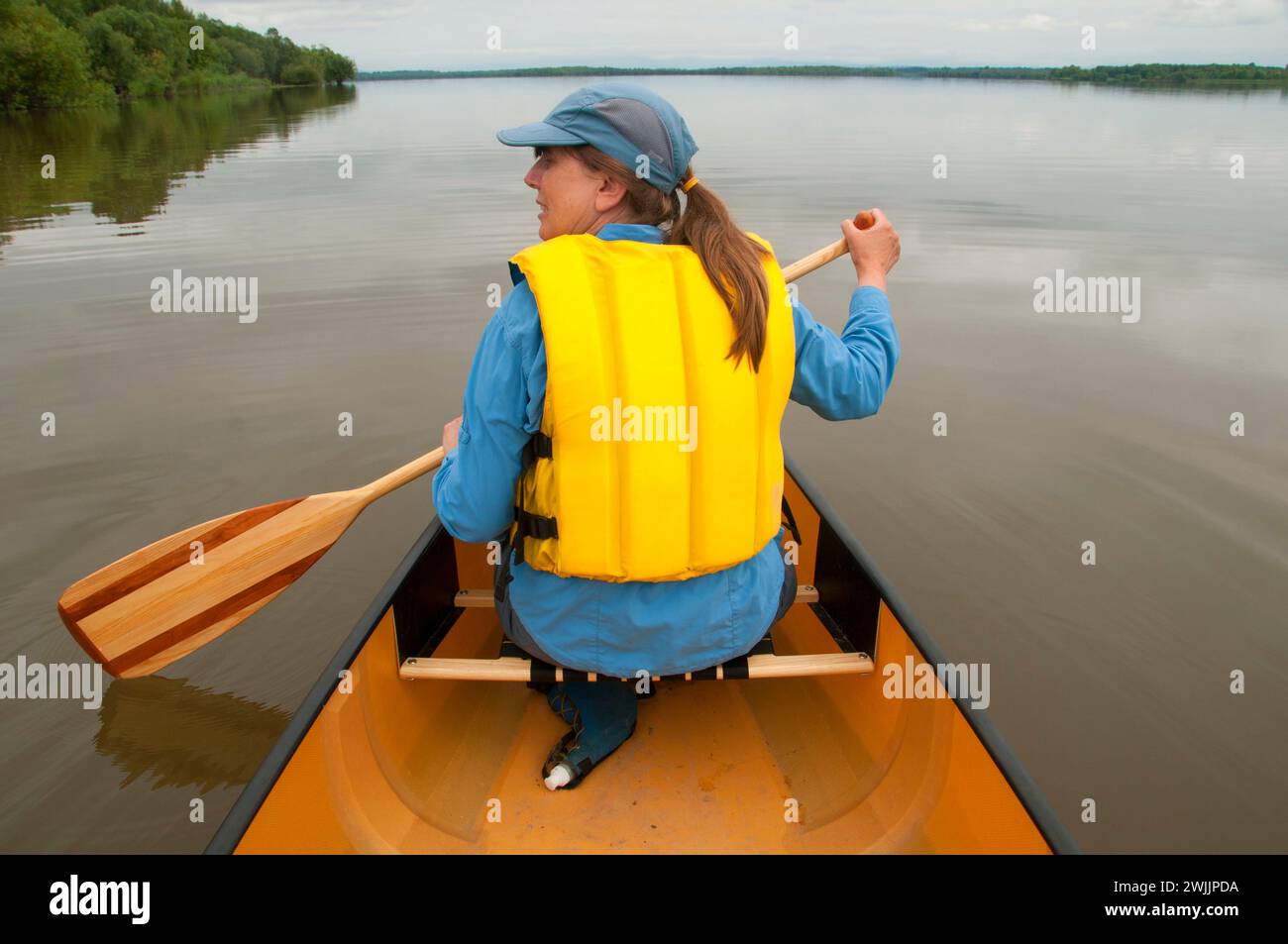 Canoeing on sturgeon lake hires stock photography and images Alamy