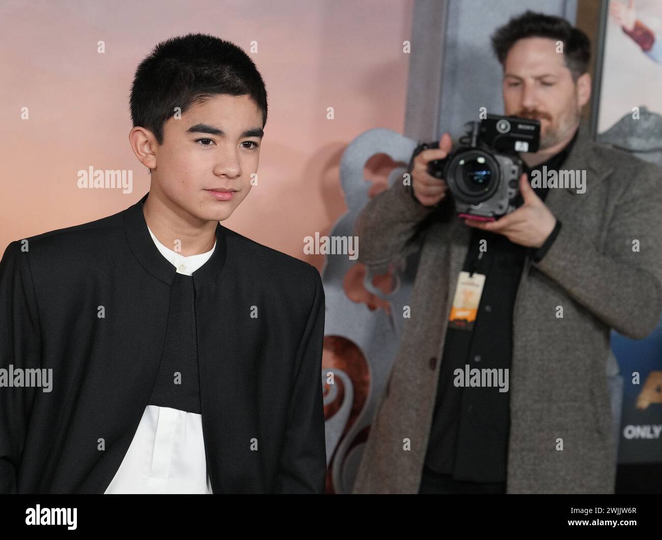 Los Angeles, USA. 15th Feb, 2024. Gordon Cormier arrives at the Netflix's  AVATAR: THE LAST AIRBENDER World Premiere held at the Egyptian Theatre in  Los Angeles, CA on Thursday, ?February 15, 2024. (