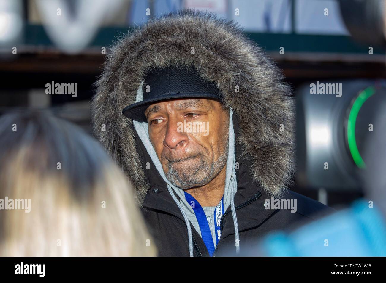 New York, New York, USA. 17th Jan, 2024. The death of Jordan Neely. His