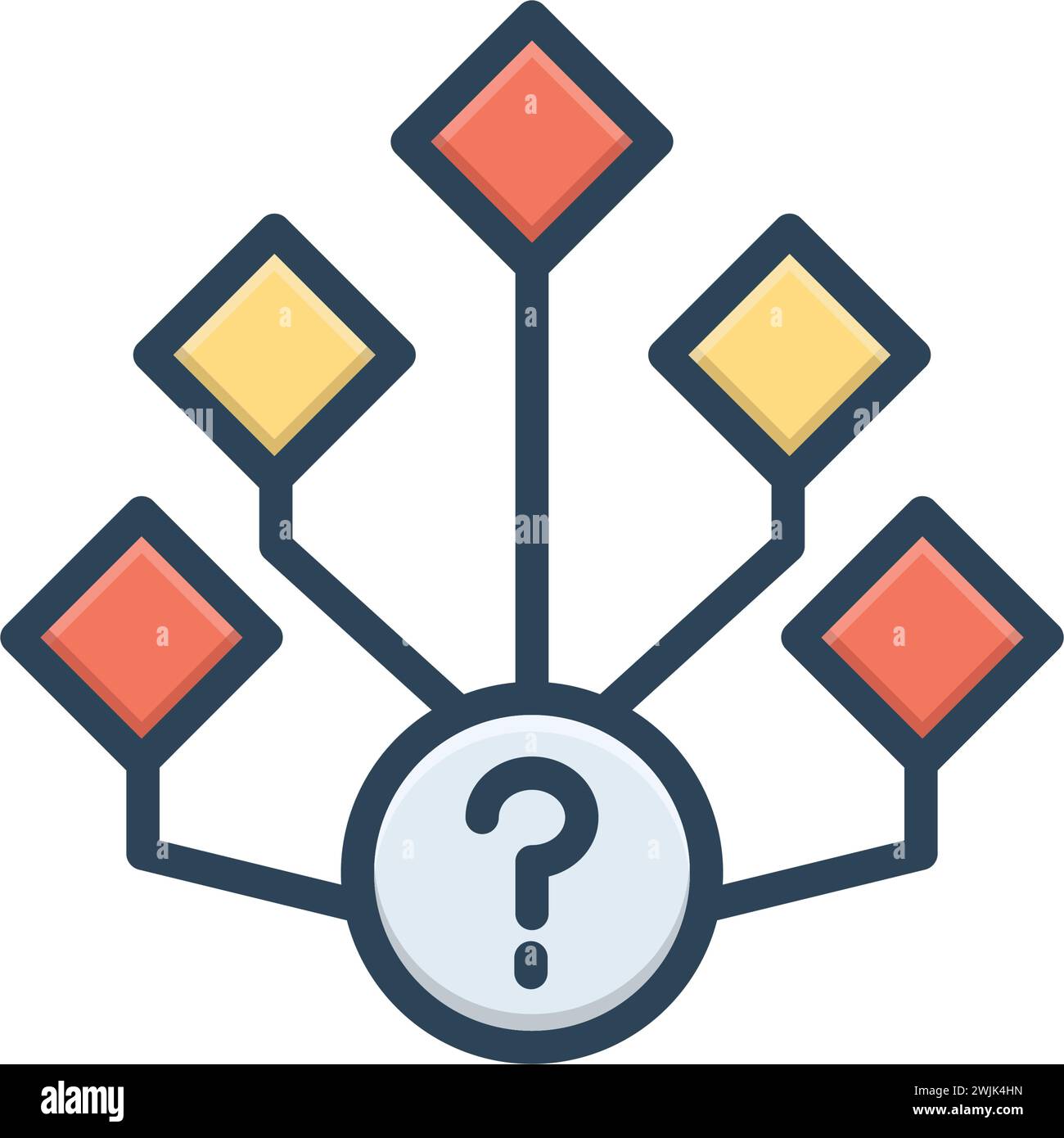 Multiple options Stock Vector Images - Alamy