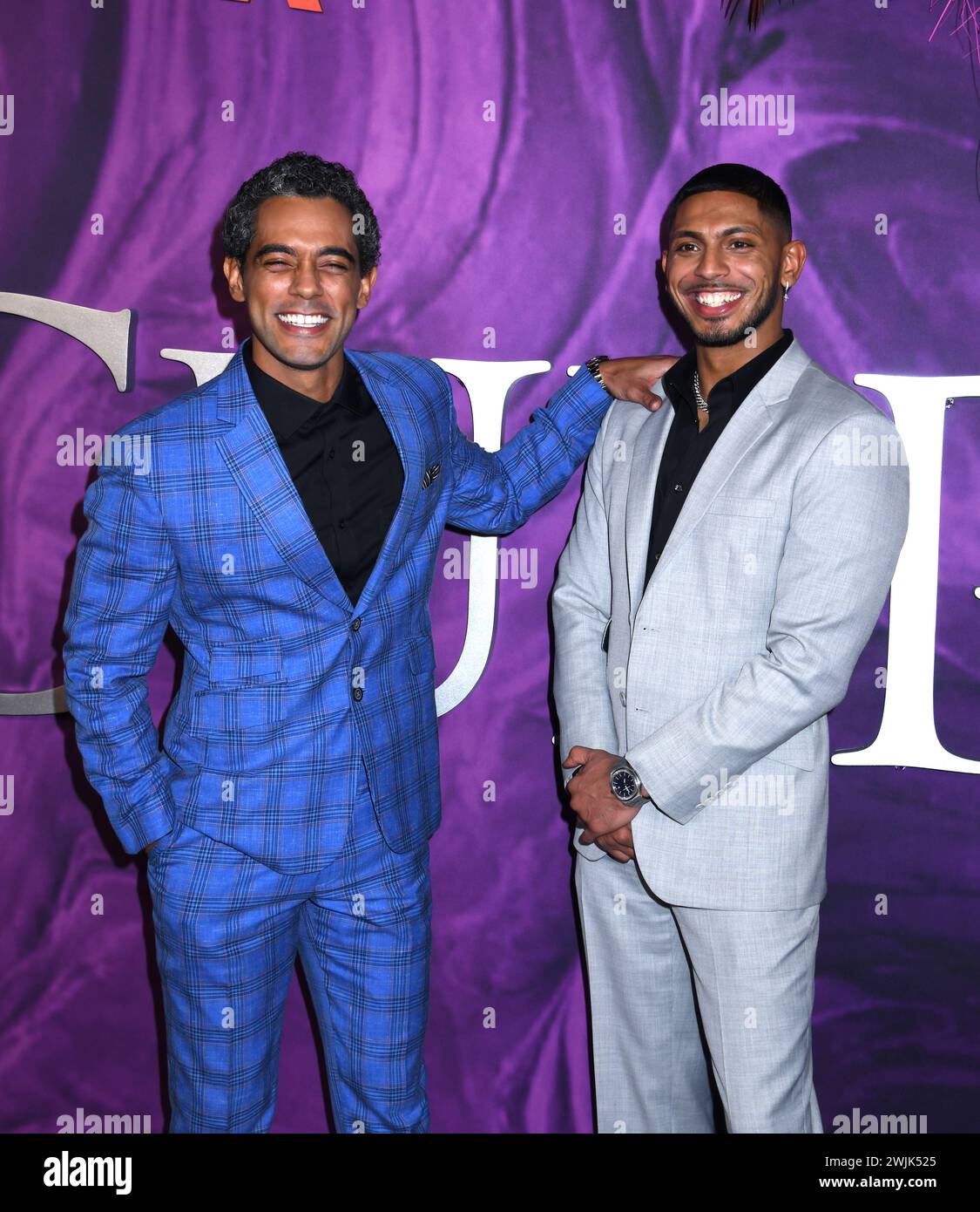 February 15, 2024, New York, New York, USA Nick Sagar and Sean Sagar