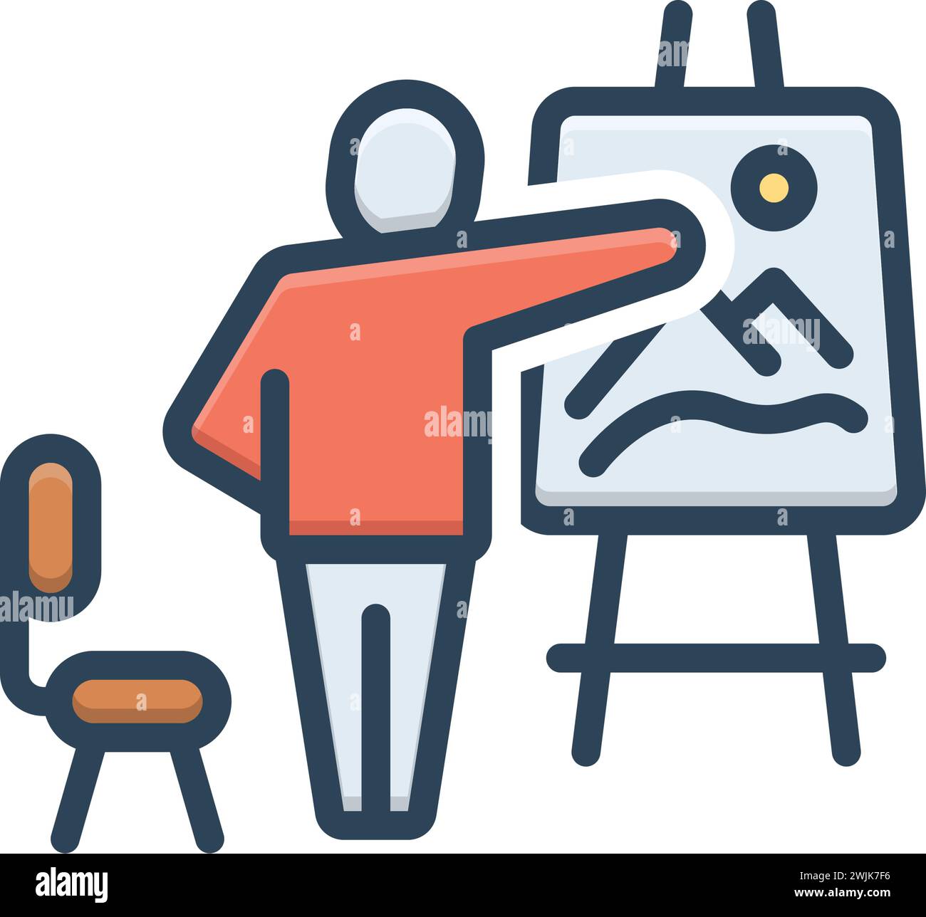 Icon for artists,artiste Stock Vector Image & Art - Alamy