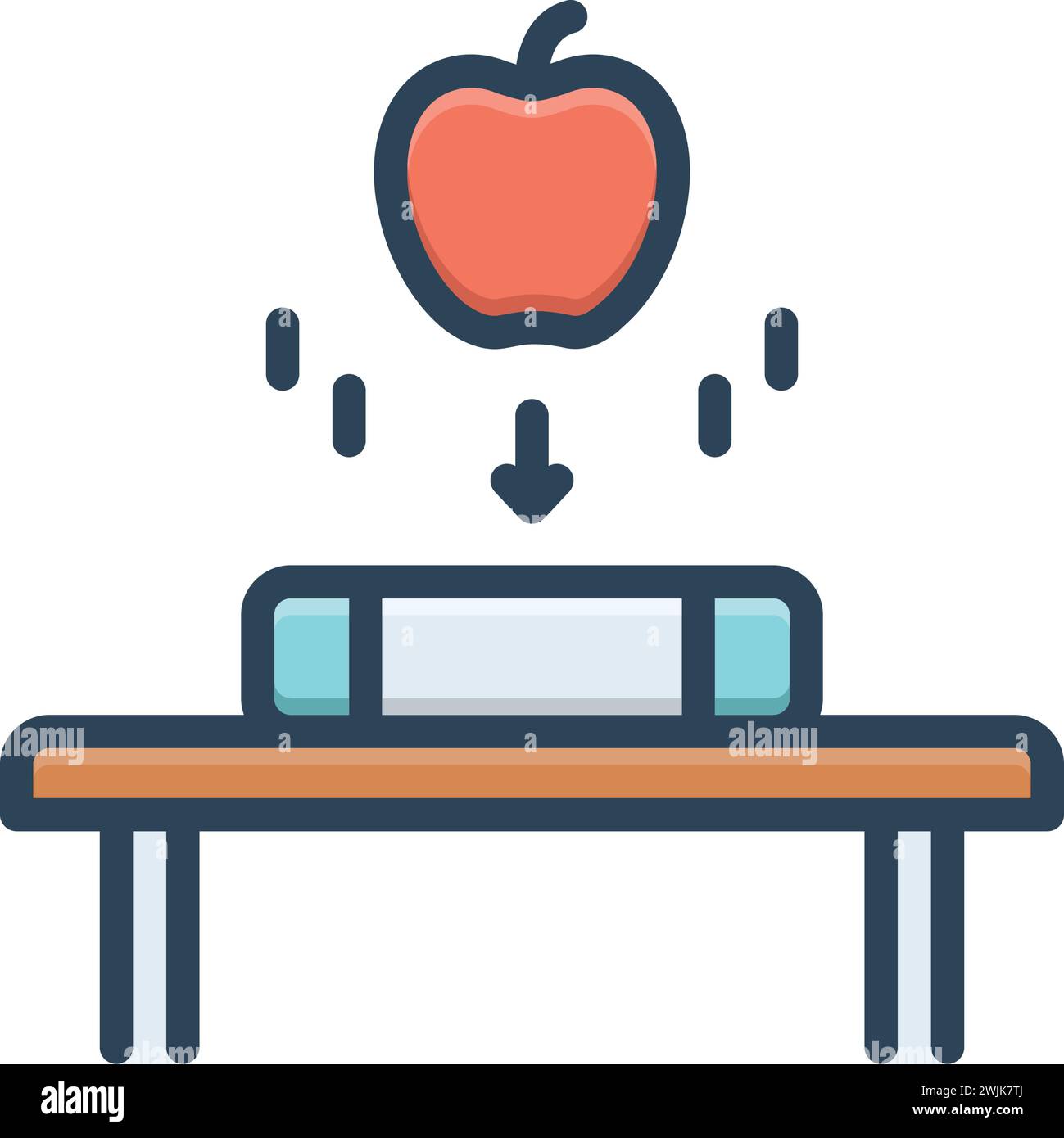 Icon for newton,science Stock Vector