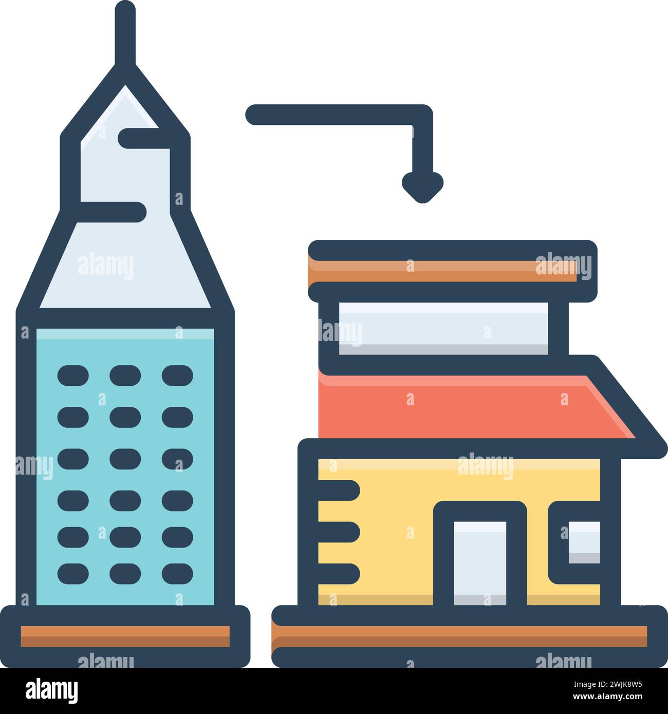 Previously house Stock Vector Images - Alamy