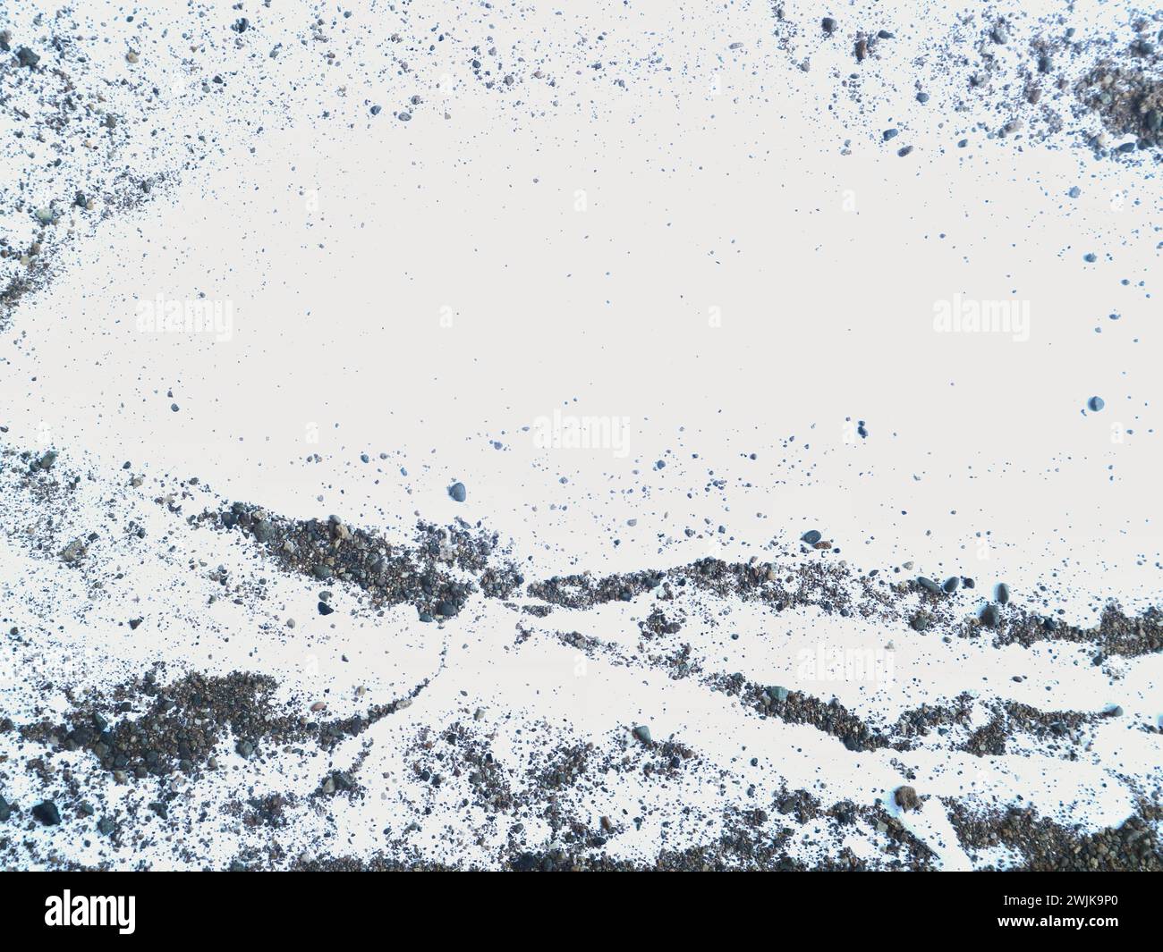 Fine sandy rock grain grain background. Abstract illustration Stock Photo