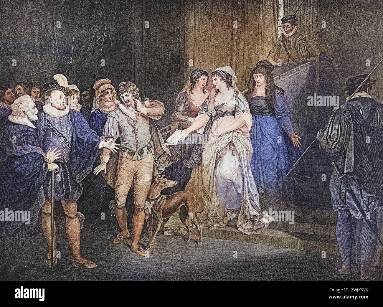 Holzschnitt illustration des 19 jahrhunderts hires stock photography