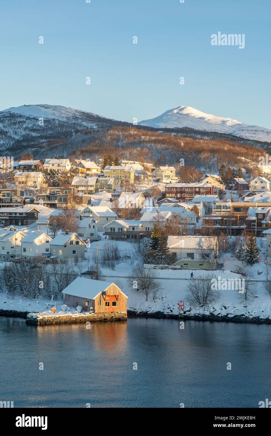 Finnsnes, Norway Stock Photo