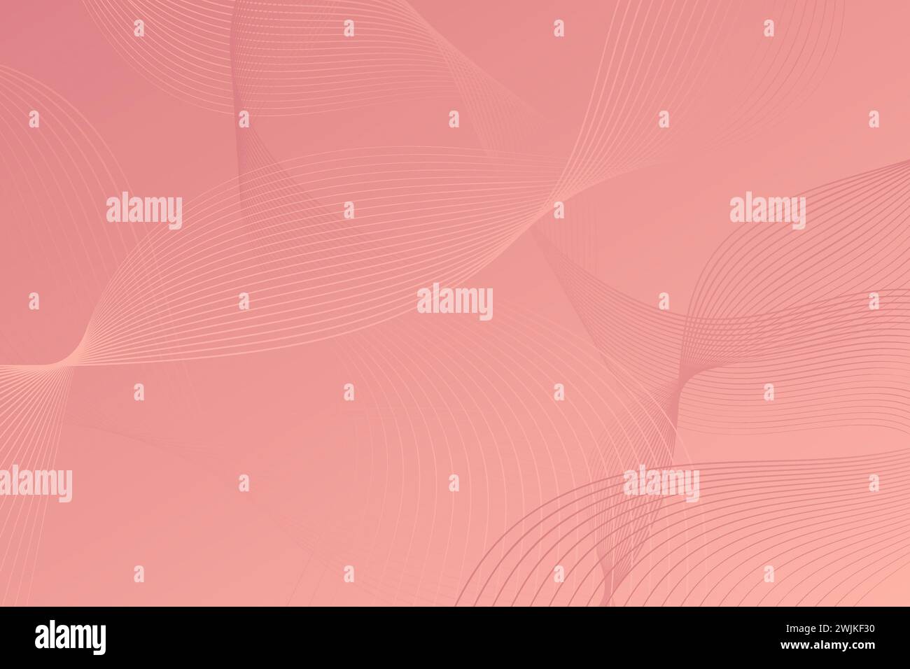 An abstract background featuring pink hues and wavy lines Stock Vector ...