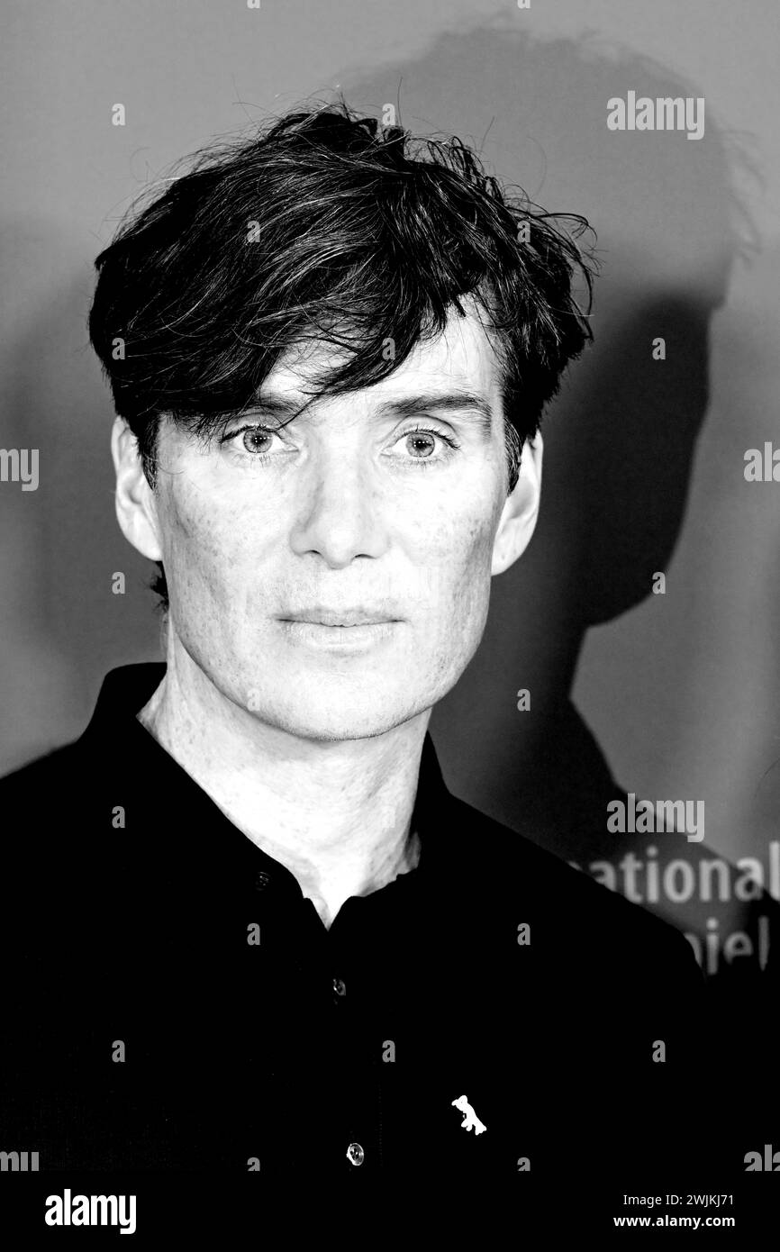 Cillian Murphy attends the photocall for 'Small Things Like These' during the 74th Berlin International Film Festival. 15.02.24 © Paul Treadway Stock Photo