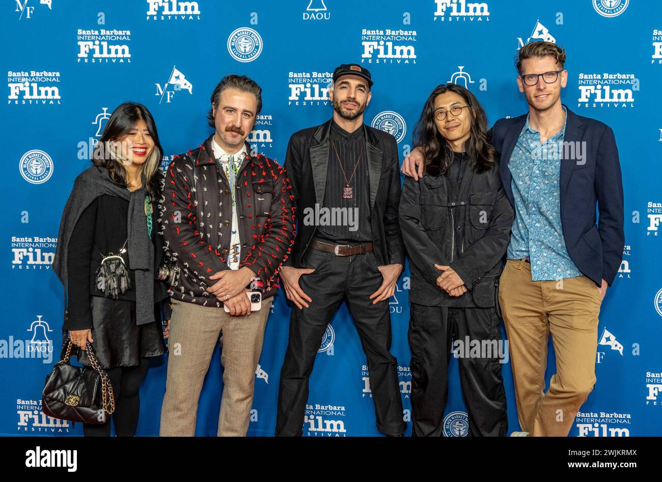 Santa Barbara, USA. 15th Feb, 2024. Red carpet arrivals: Minh Tu Tran ...