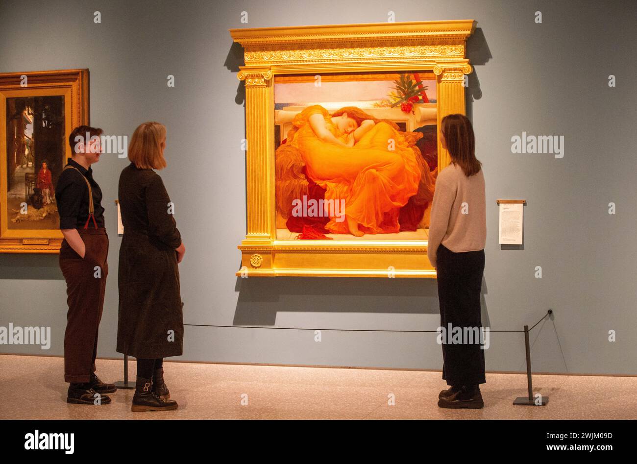 February 16 2024 london england united kingdom flaming june
