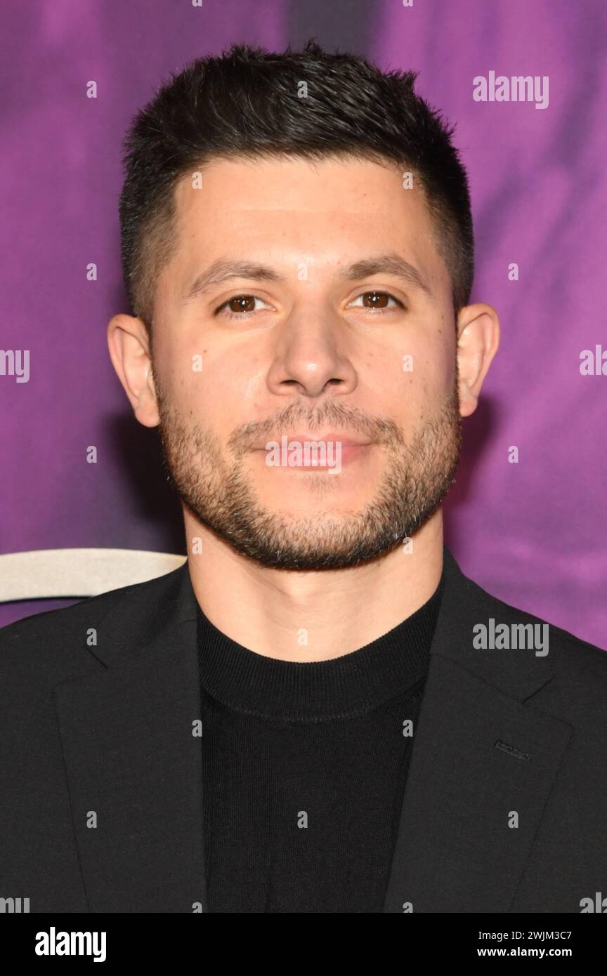 New York, USA. 15th Feb, 2024. Nick Barrotta attending Tyler Perry's