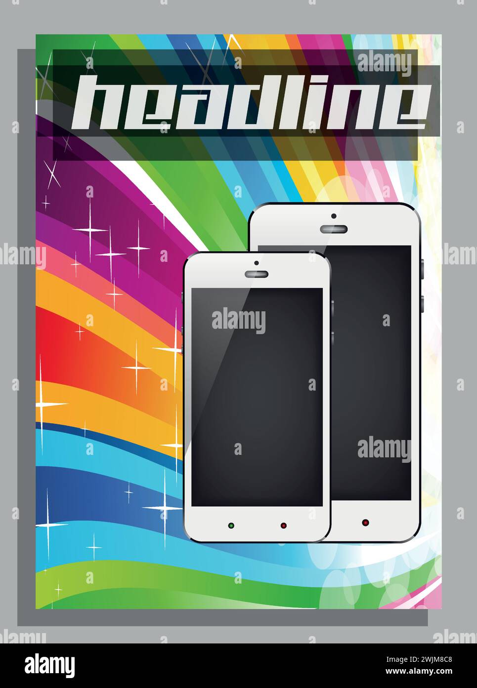 Flyer, Brochure, Background, Banner Designs Stock Vector