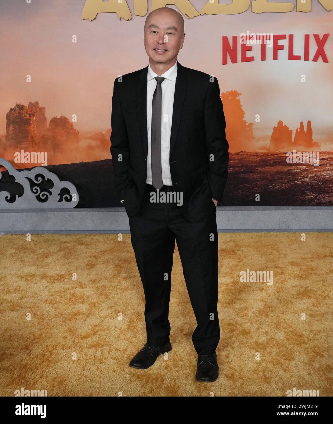 Los Angeles, USA. 15th Feb, 2024. C. S. Lee arrives at the Netflix's ...