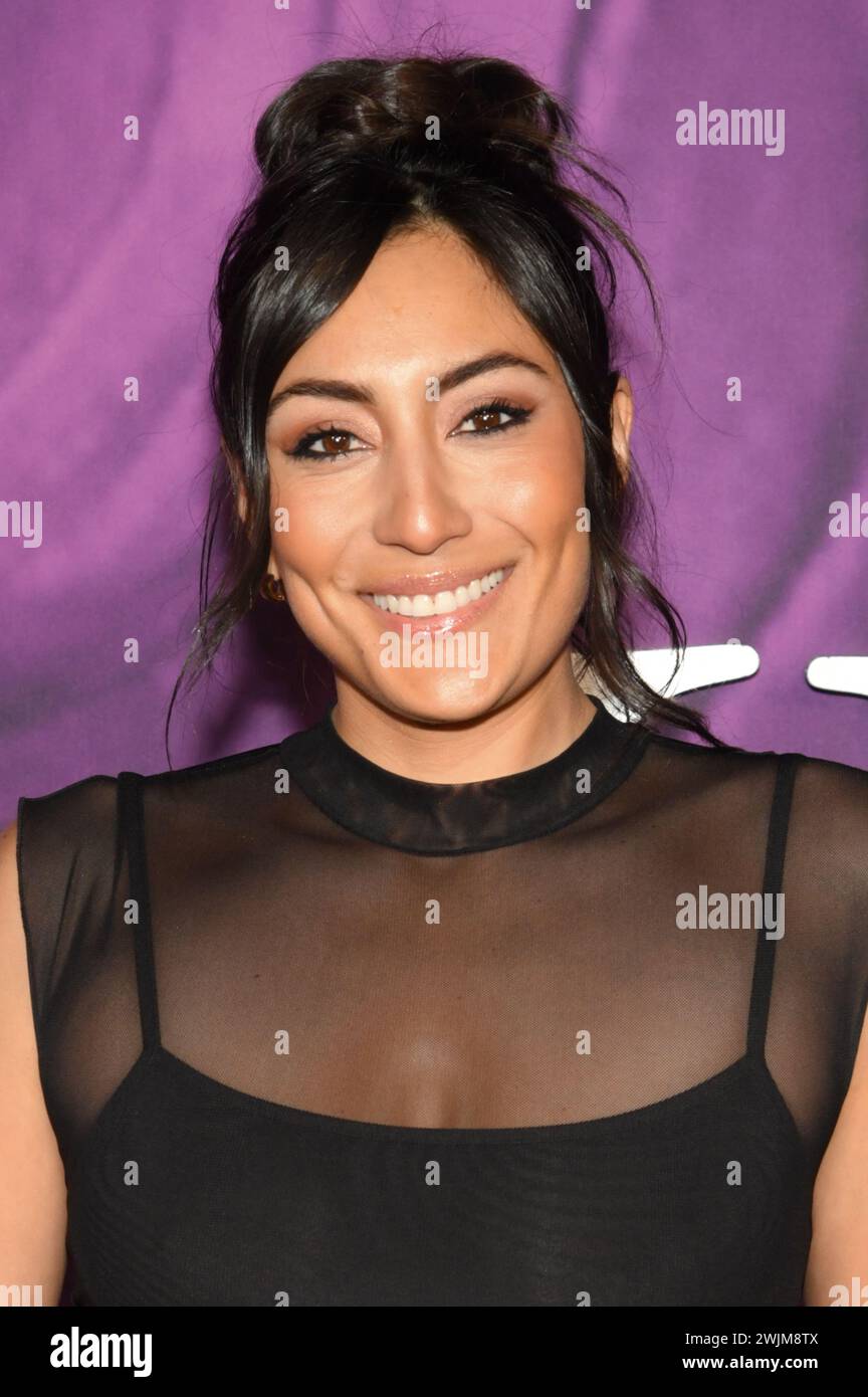 New York, USA. 15th Feb, 2024. Andrea Lopez attending Tyler Perry's Mea Culpa film premiere at
