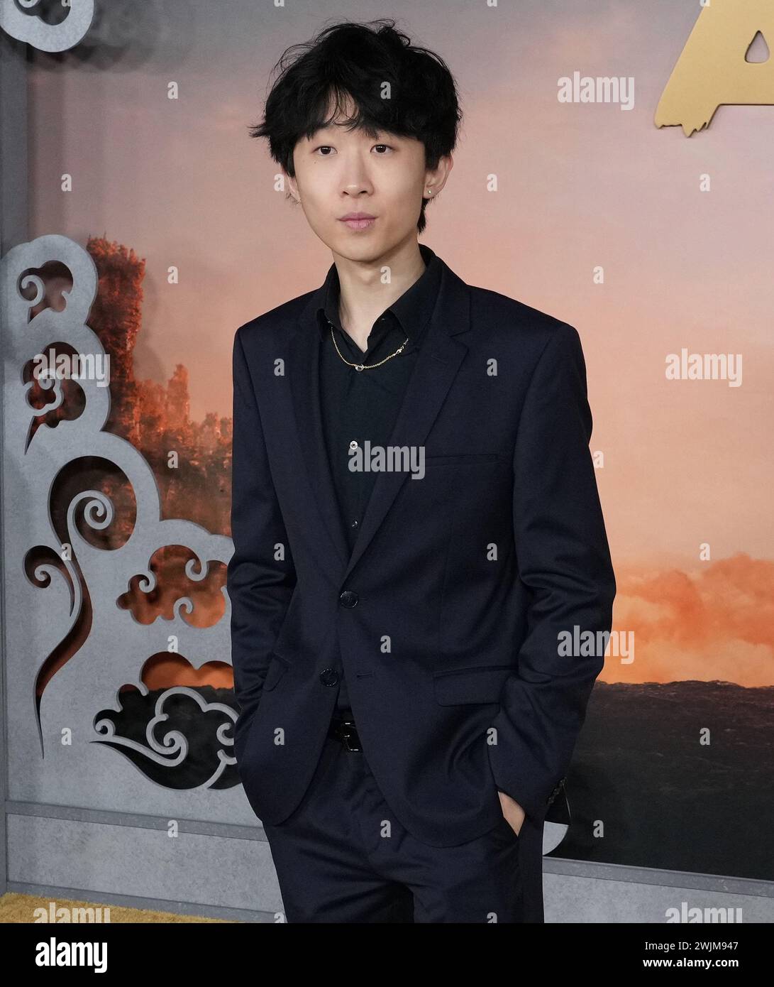 Nathaniel Kong arrives at the Netflix's AVATAR THE LAST AIRBENDER