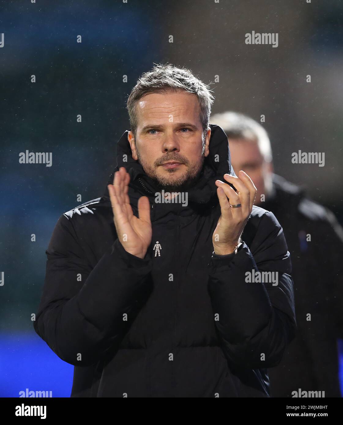 Stephen Clemence Manager of Gillingham. - Gillingham v Swindon Town 