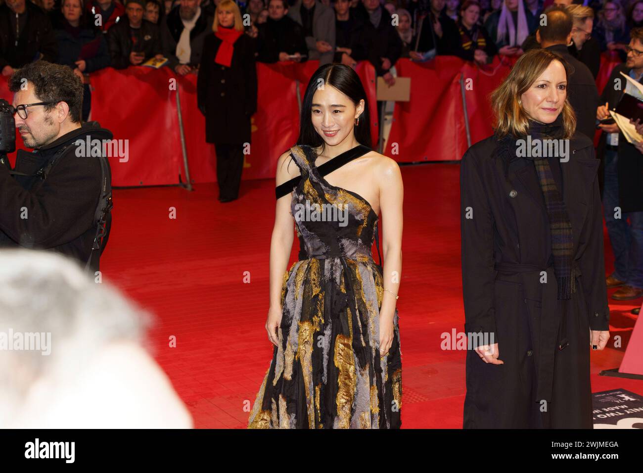 Berlin, Germany. 15th Feb, 2024. Red carpet before opening gala, Berlinale 15 February 2024 (Photo by Beata Siewicz/Pacific Press) Credit: Pacific Press Media Production Corp./Alamy Live News Stock Photo