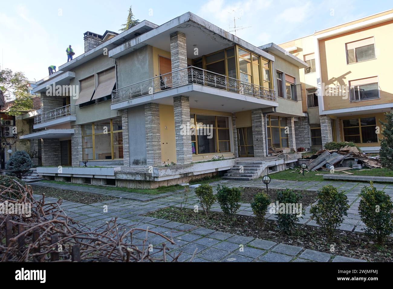 Enver hoxha former house hi-res stock photography and images - Alamy