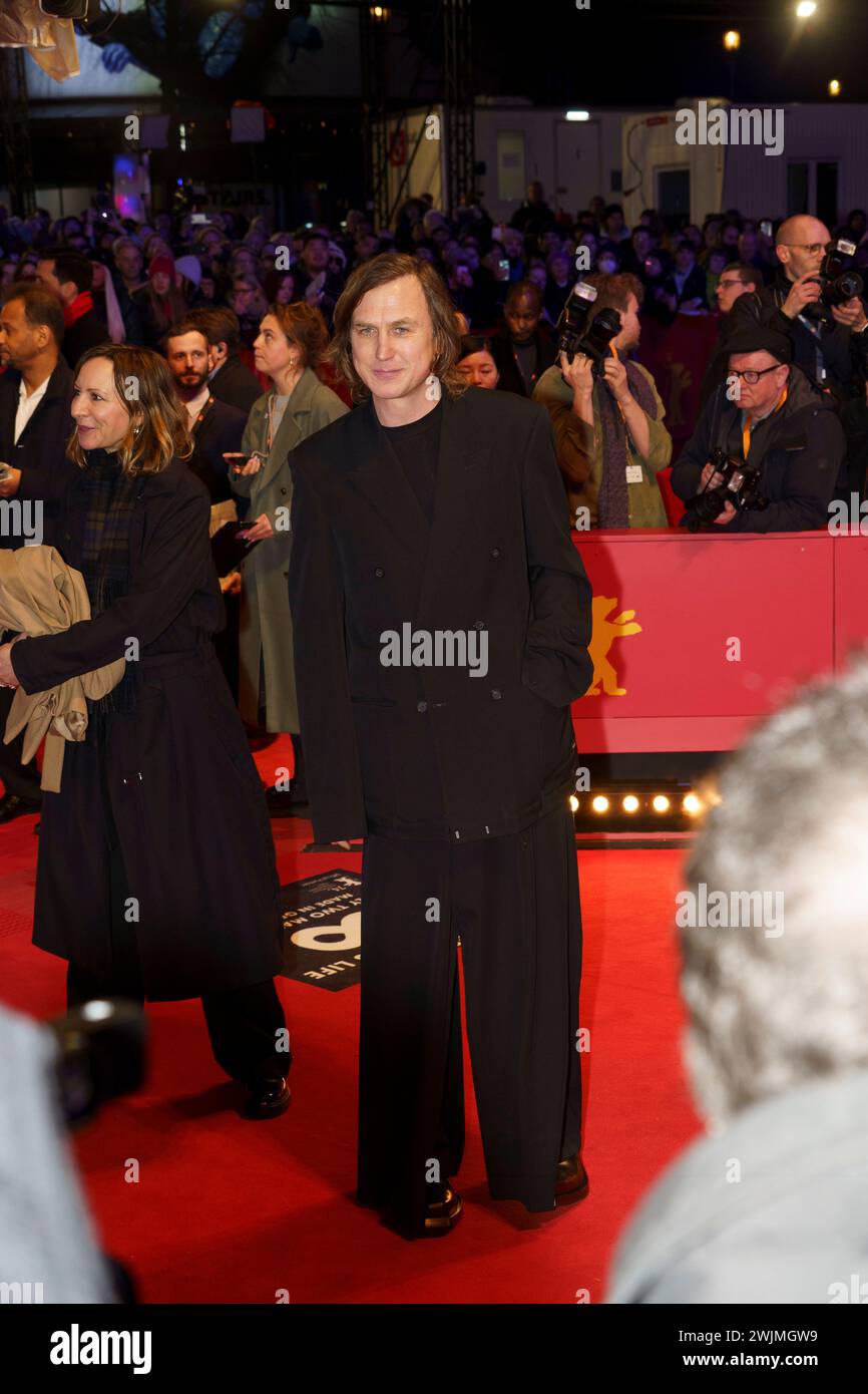 February 15, 2024, Berlin, Berlin, Germany: Red carpet before opening gala, Berlinale 15 February 2024 (Credit Image: © Beata Siewicz/Pacific Press via ZUMA Press Wire) EDITORIAL USAGE ONLY! Not for Commercial USAGE! Stock Photo