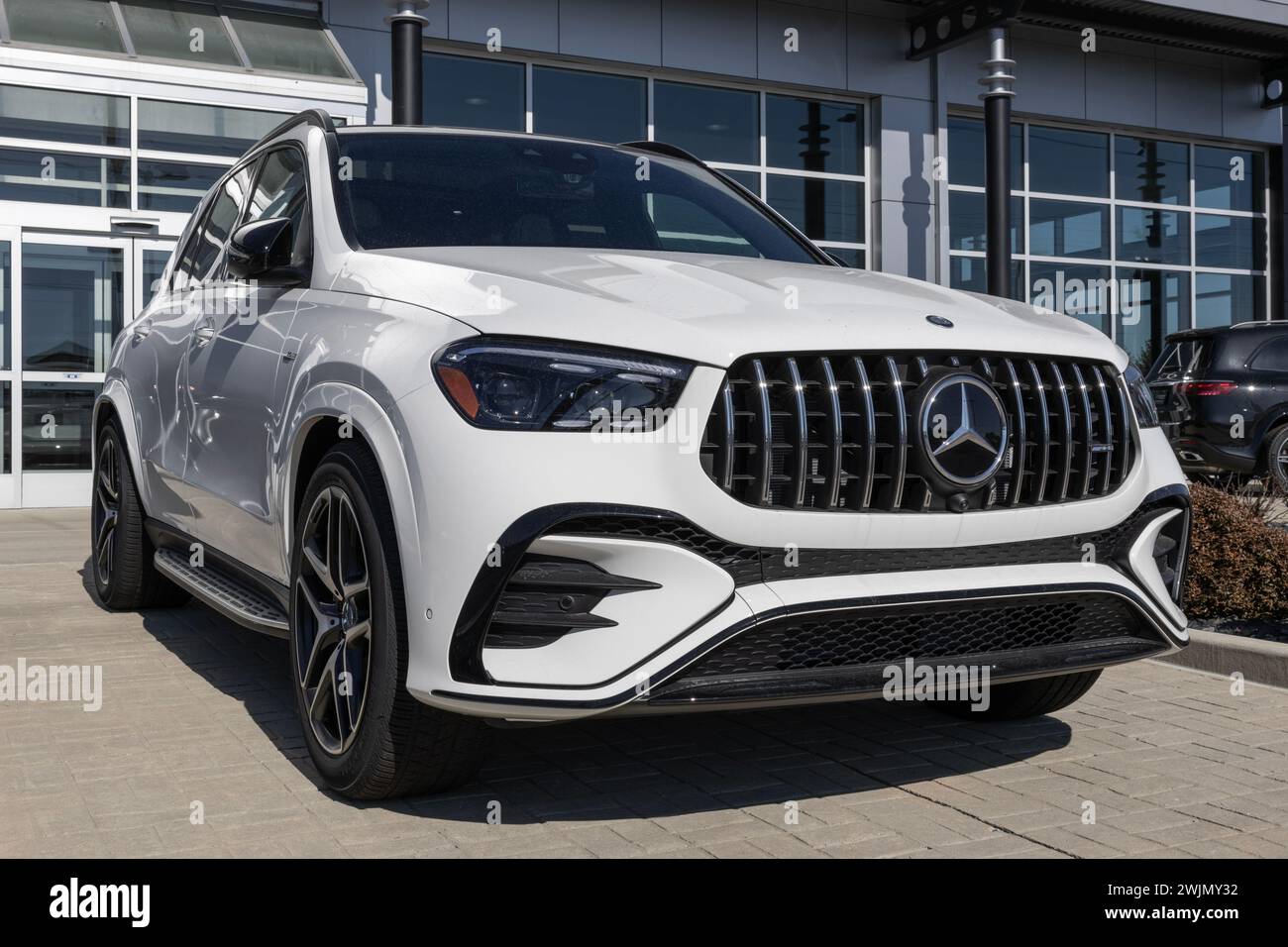 Indianapolis February 11, 2024 MercedesBenz AMG GLE 53 SUV display