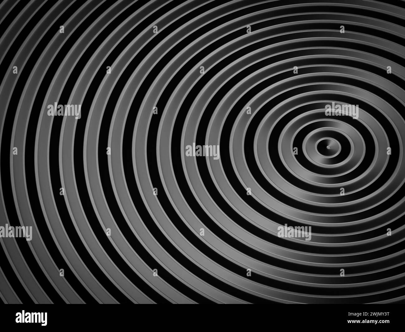 Smooth concentric black rings or circles waves background wallpaper ...