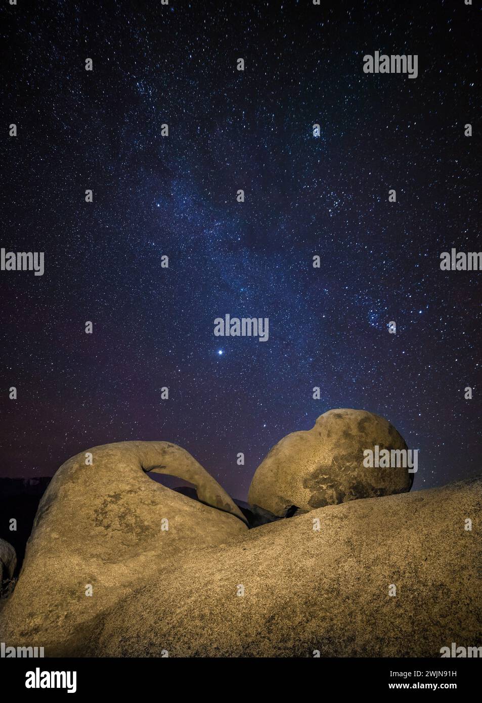 Milky Way Over Mobius Arch In The Alabama Hills Near Lone Pine milky-way-over-mobius-arch-in-the-alabama-hills-near-lone-pine