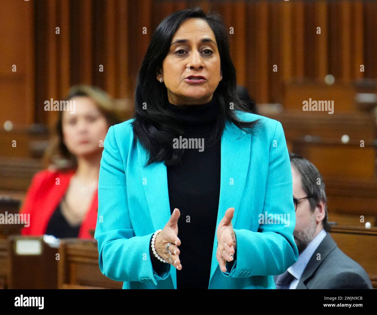 Ottawa, Can. 16th Feb, 2024. President of the Treasury Board Anita