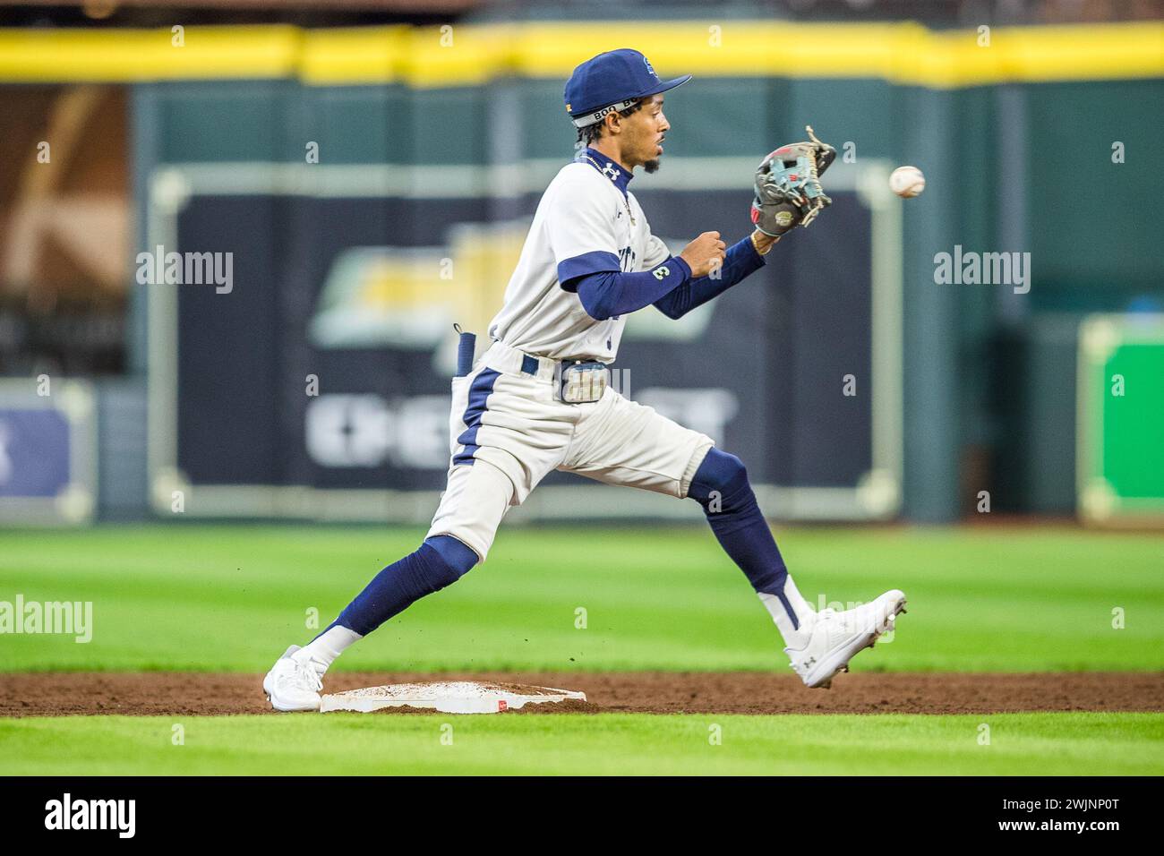 February 16, 2024 Southern University Jaguars infielder Caleb Tart (3