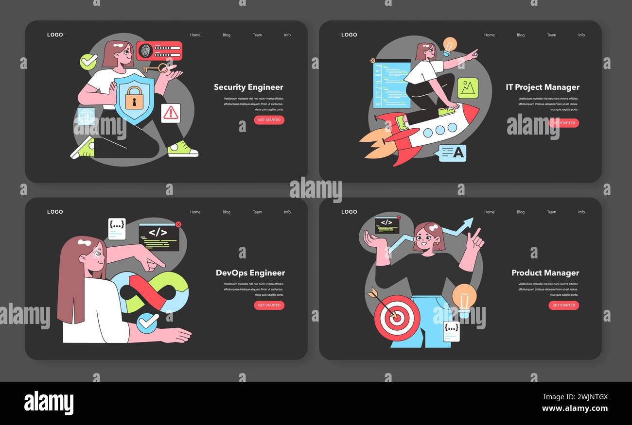 Development of technology series Stock Vector Images - Alamy