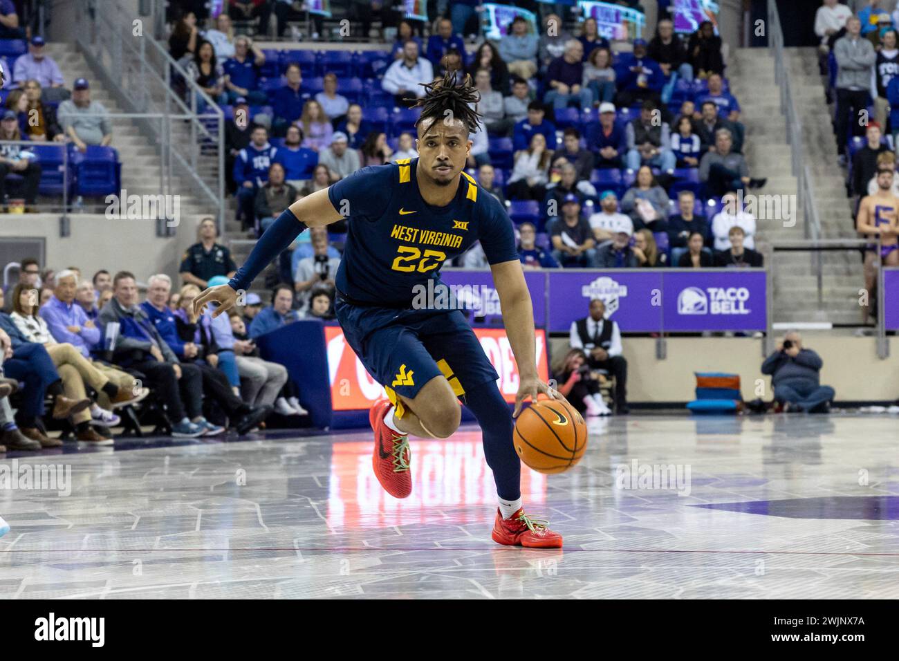 FORT WORTH TX FEBRUARY 12 West Virginia Mountaineers Guard Josiah 
