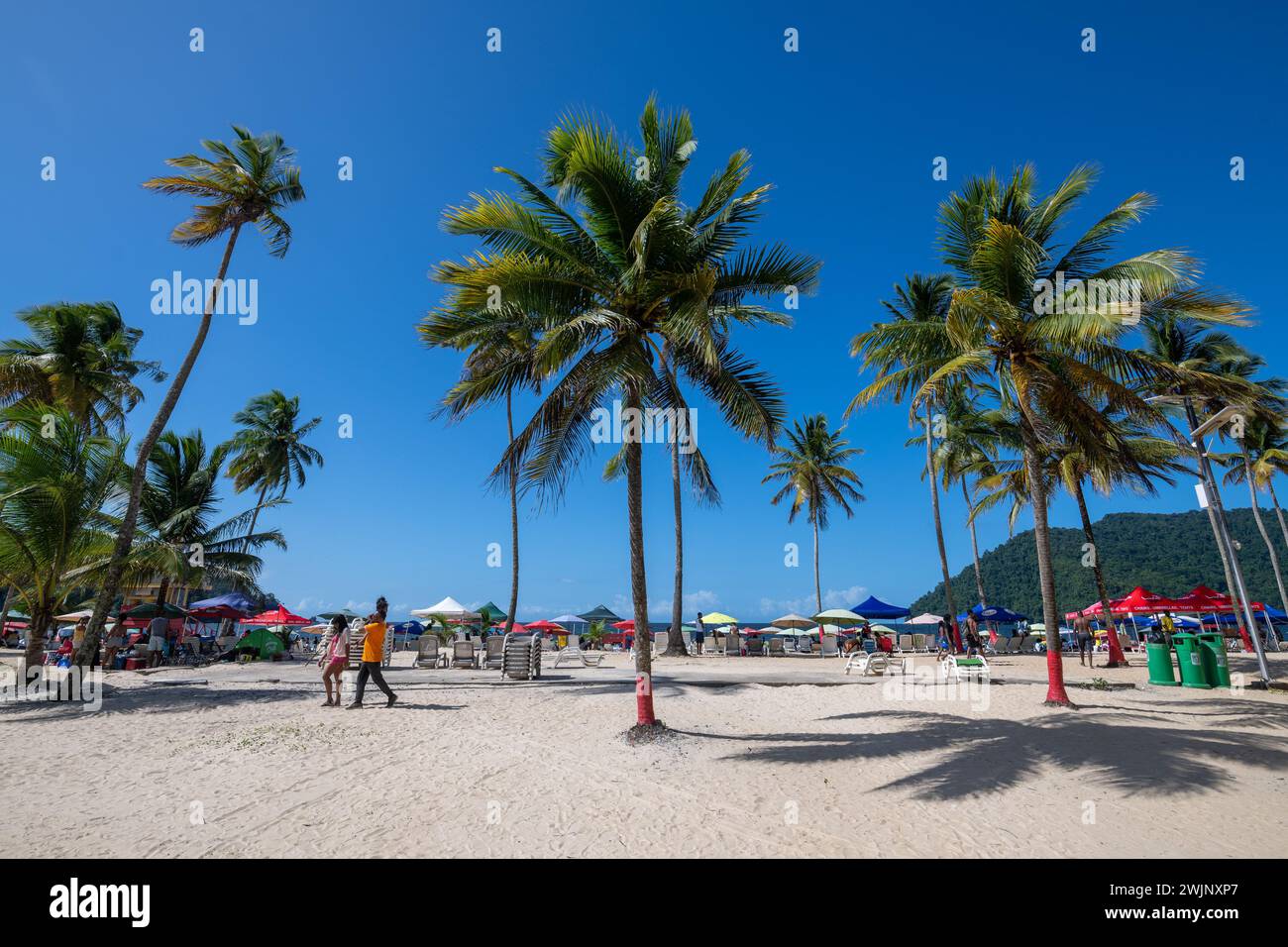 Maracas Beach in Trinidad and Tobago Stock Photo Alamy