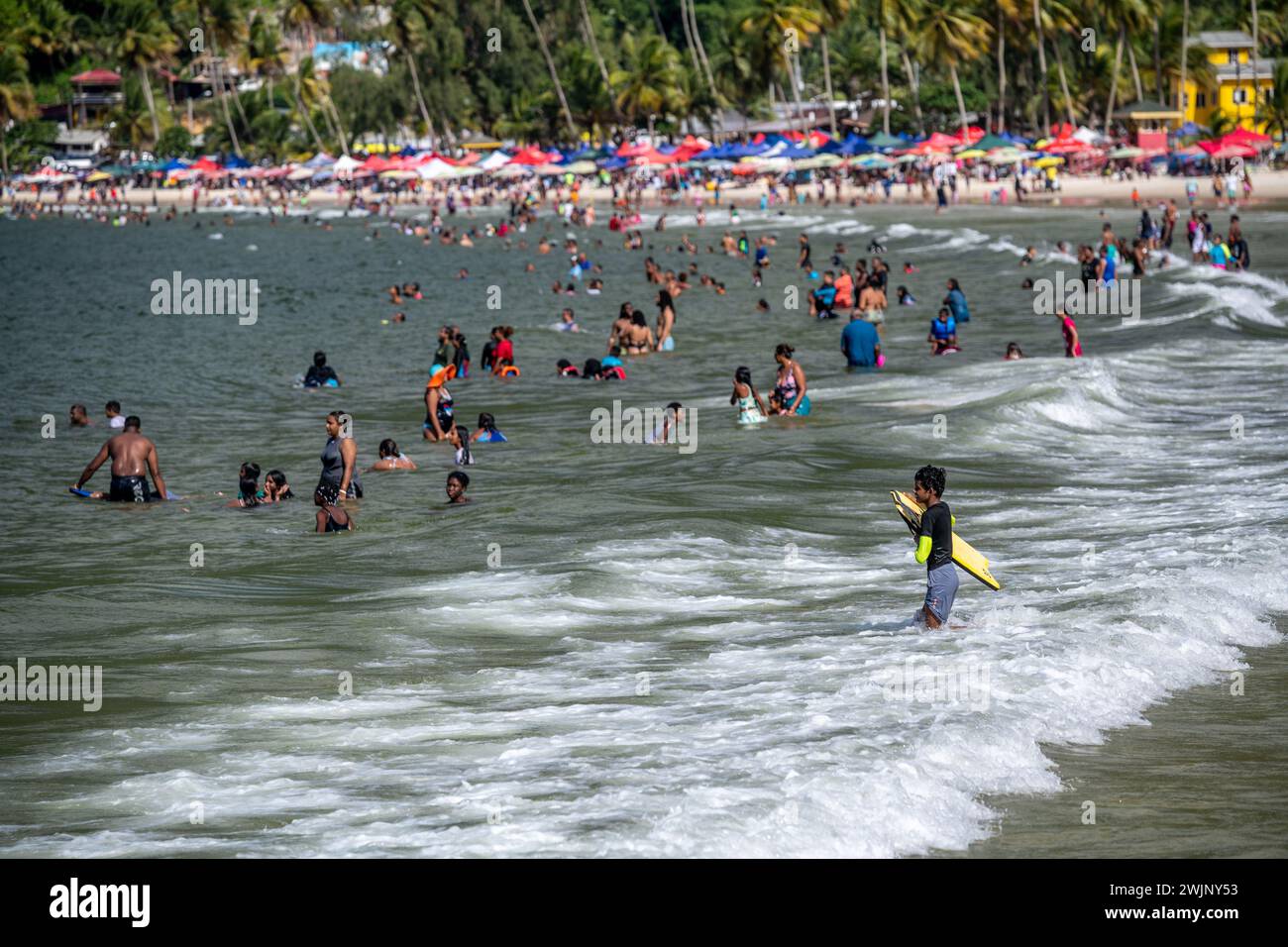 Maracas Beach in Trinidad and Tobago Stock Photo Alamy