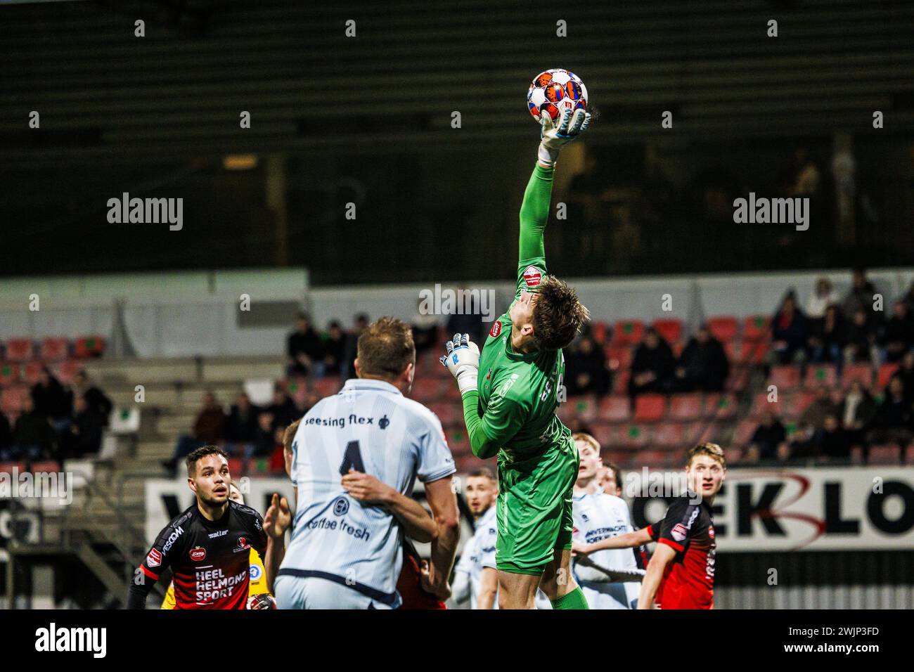 Helmond, Netherlands. 16th Feb, 2024. HELMOND, Helmond Sport