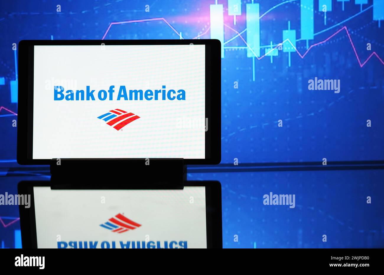 Bank america logo seen on hi-res stock photography and images - Alamy