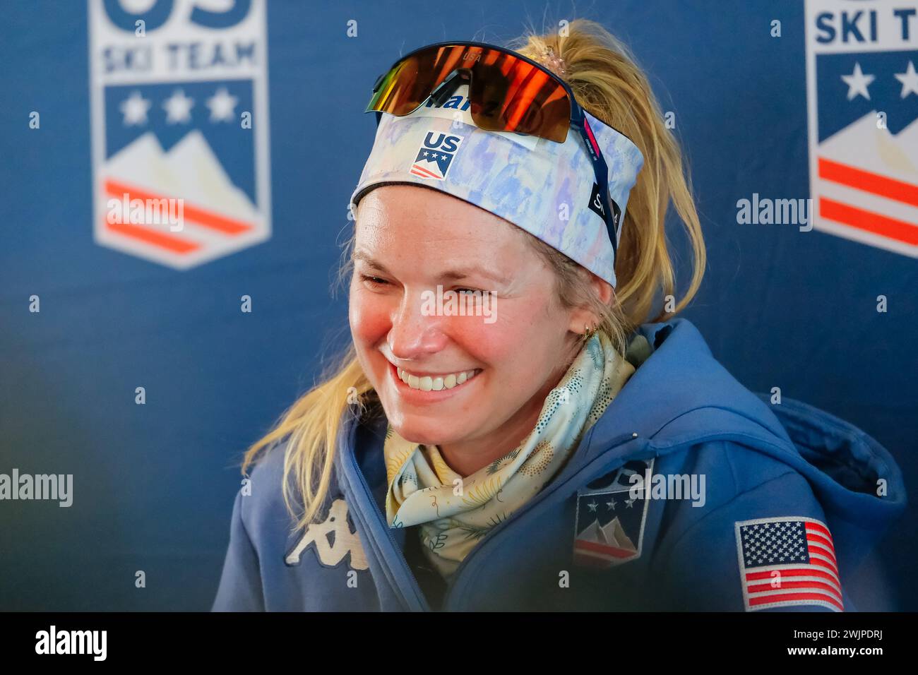 Minneapolis, Minnesota, USA. 16th Feb, 2024. JESSIE DIGGINS of the