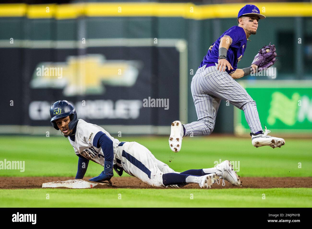 Houston, Texas, USA. 16th Feb, 2024. Alcorn State Braves shortstop