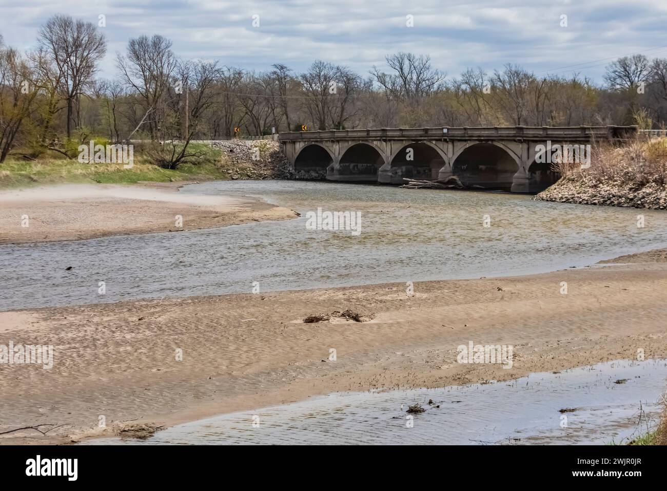 Eureka mill bridge hi-res stock photography and images - Alamy