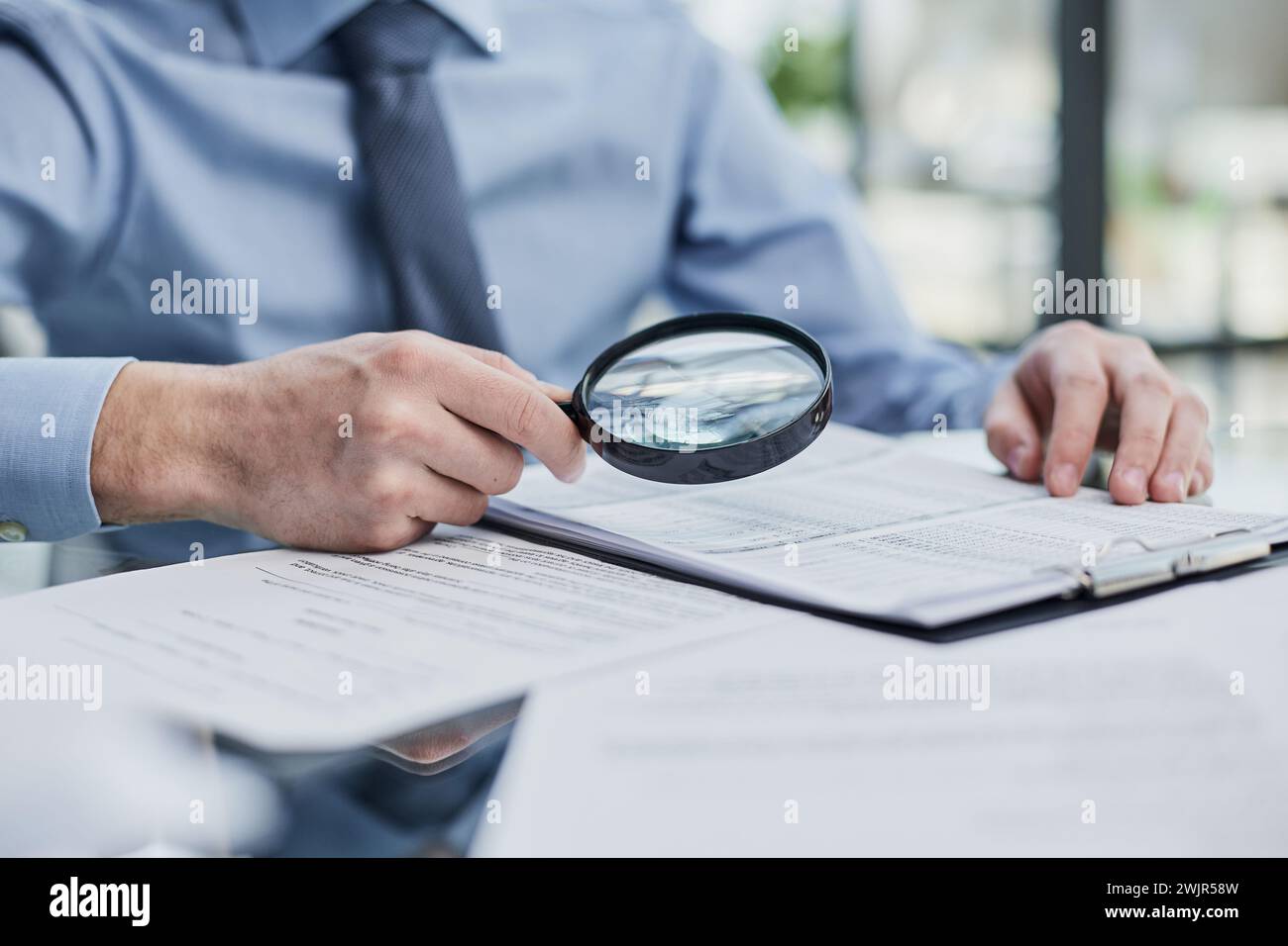 Documents glass hi-res stock photography and images - Alamy