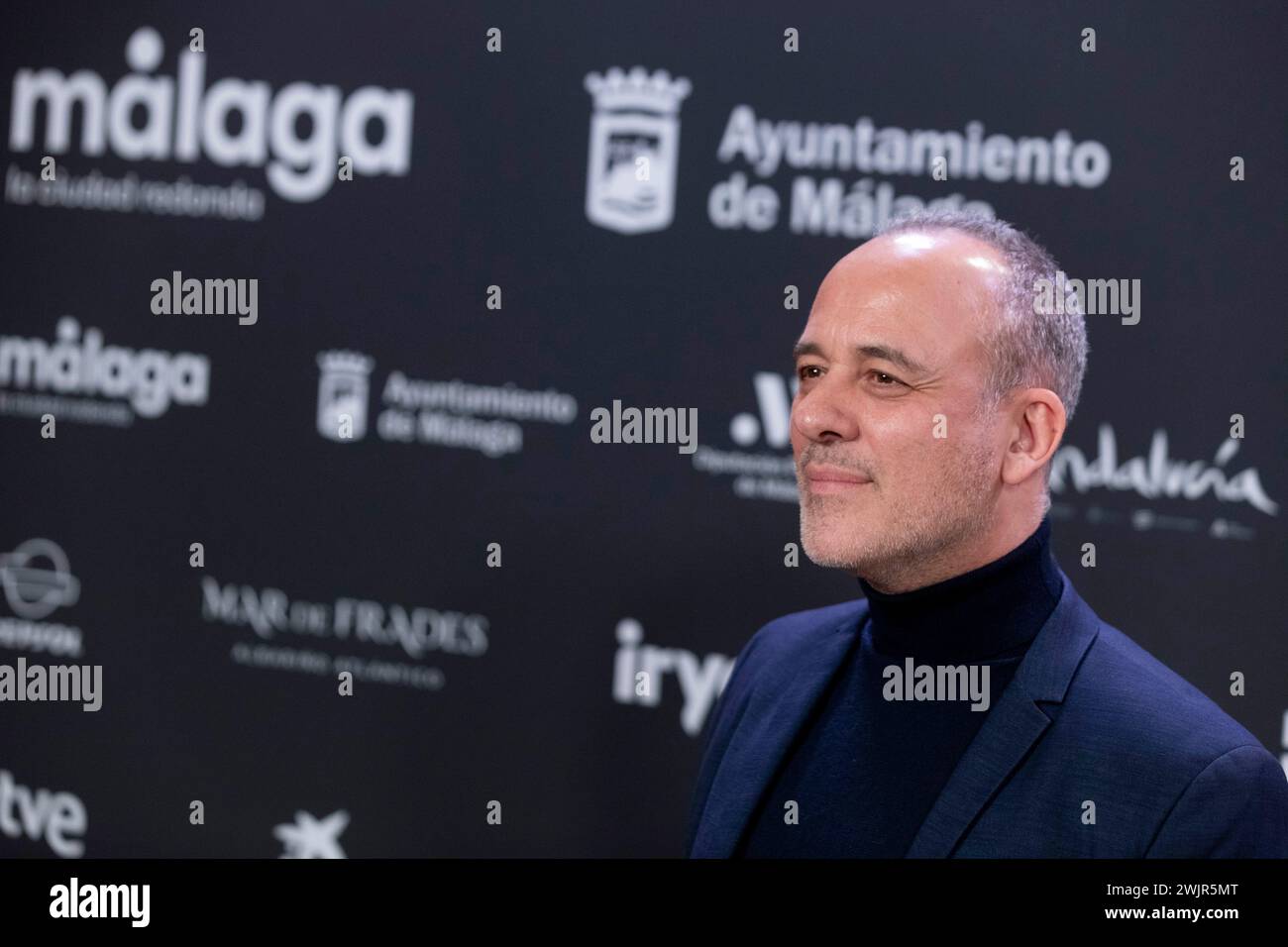 Madrid, Spain. 15th Feb, 2024. Javier Gutierrez attends the Malaga Film Festival 2024 Photocall at the Royal Theater. (Photo by Nacho Lopez/SOPA Images/Sipa USA) Credit: Sipa USA/Alamy Live News Stock Photo