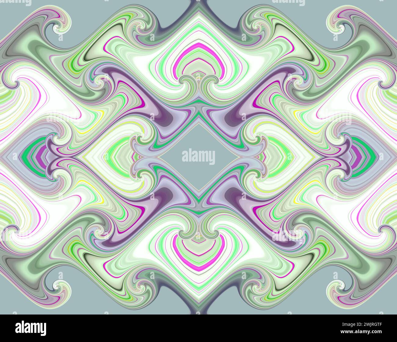 Abstract multicolored stripes on a white background. Stock Photo