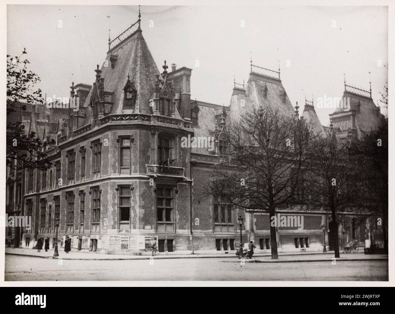 View of the Gaillard Hotel acquired by the Banque de France 1919 ...