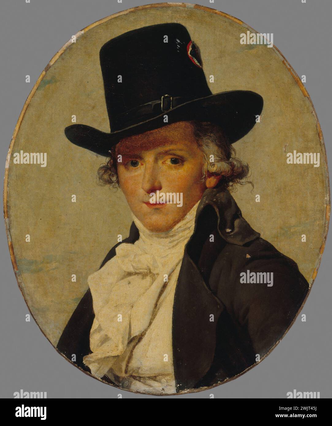 Attributed to JacquesLouis David (17481825). Pierre Sériziat (1757