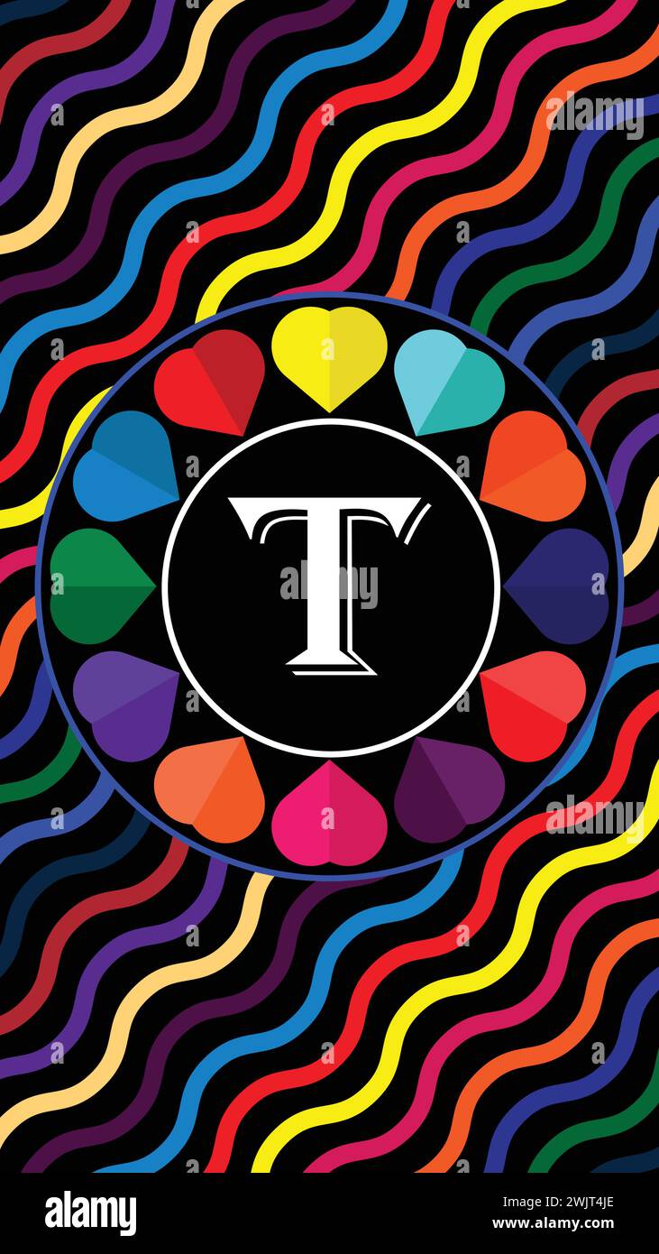 Colorful wallpaper hd Stock Vector Images