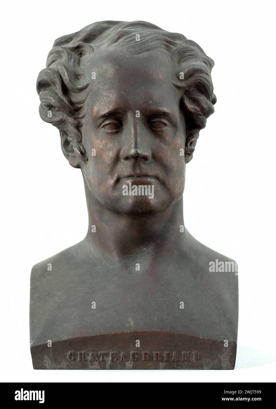David d&amp;#39;Angers (1788-1856). &amp;quot;Portrait of Chateaubriand (1768-1848 ...