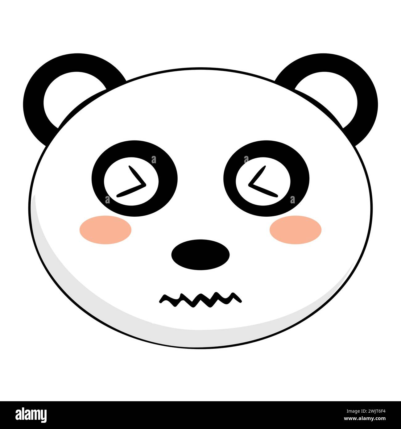 Premium Photo  Cute baby panda bear with big eyes 3d rendering cartoon  illustration