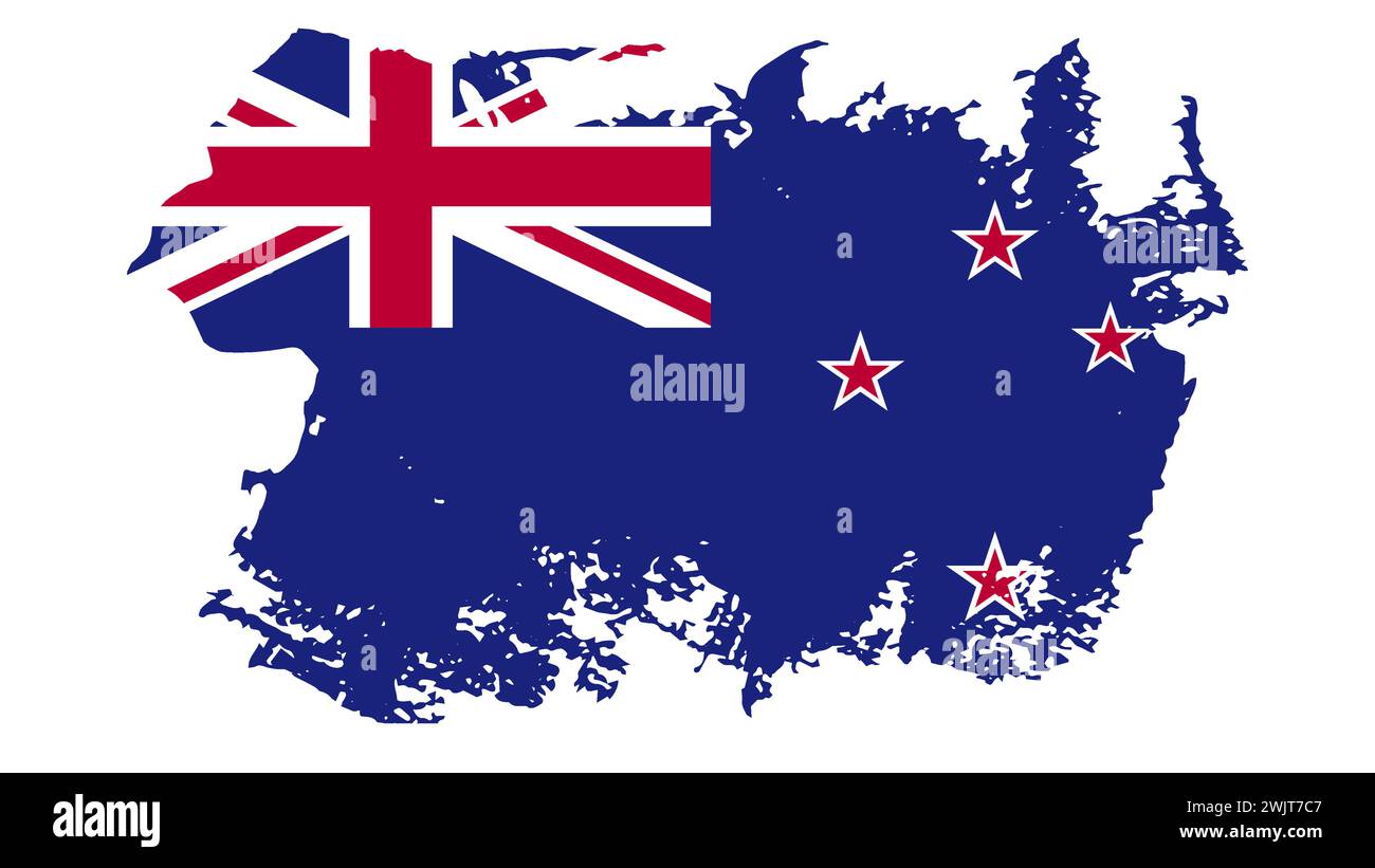 Art Illustration design nation flag with ripped effect sign symbol ...