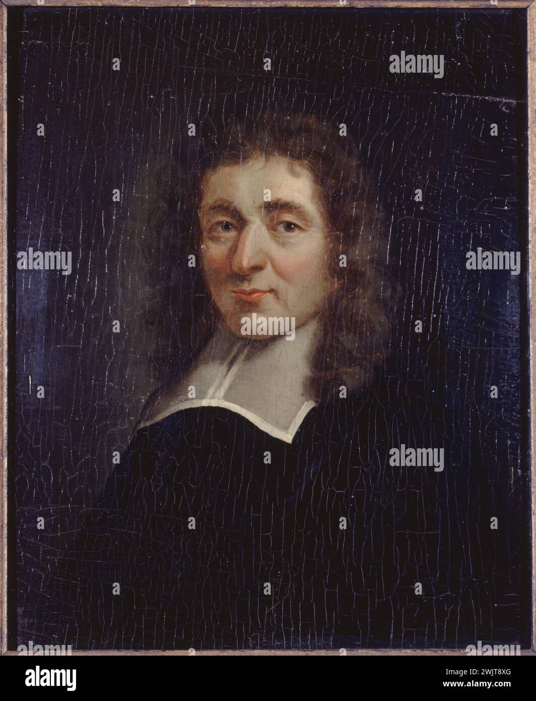 Antoine Furetière (1619-1688), French grammarian writer. Paris, Carnavalet museum. 33469-12 Writer, French, grammarian, portrait Stock Photo