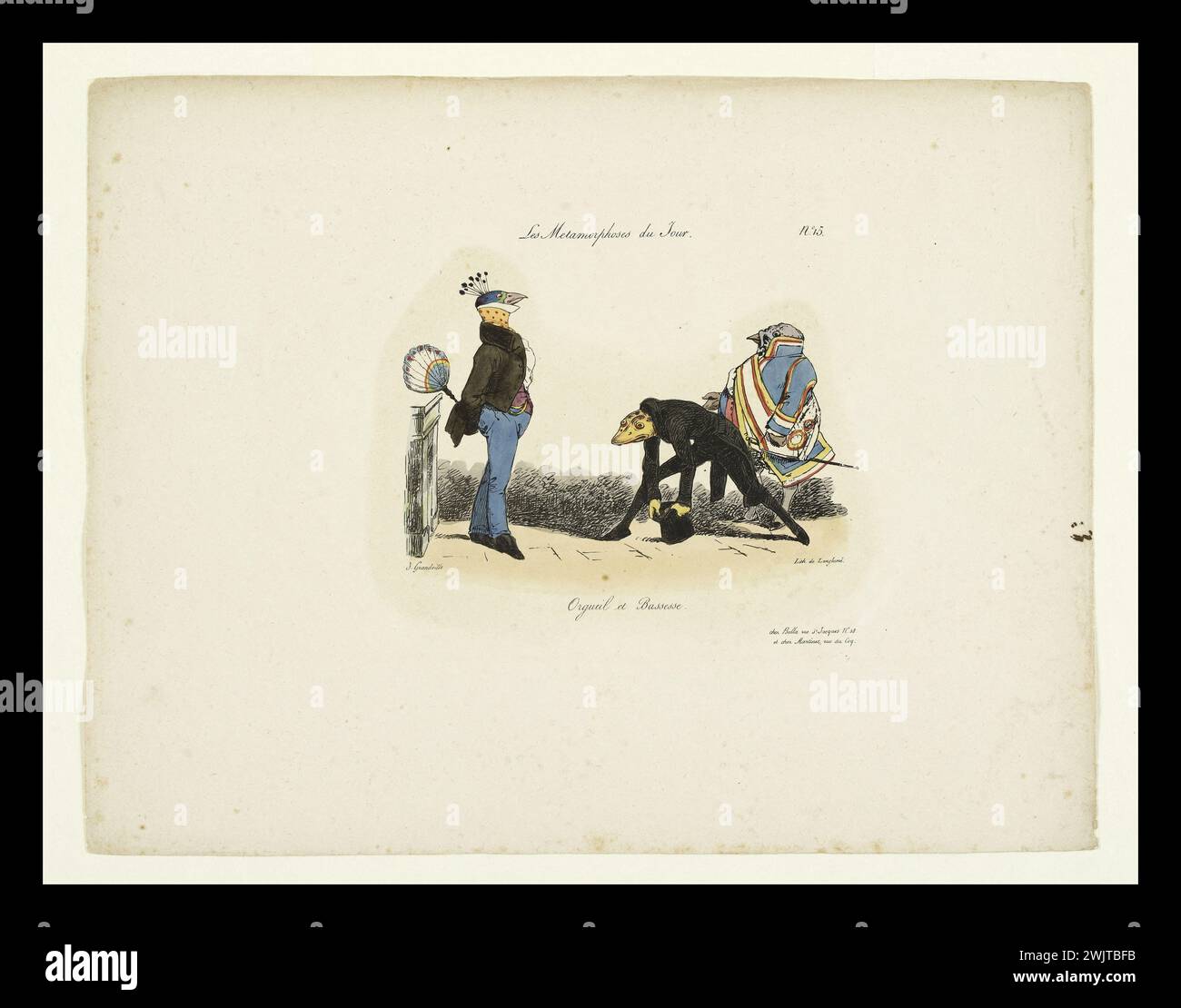 Grandville (Jean Ignace Isidore Gérard Dit, 1803-1847). 